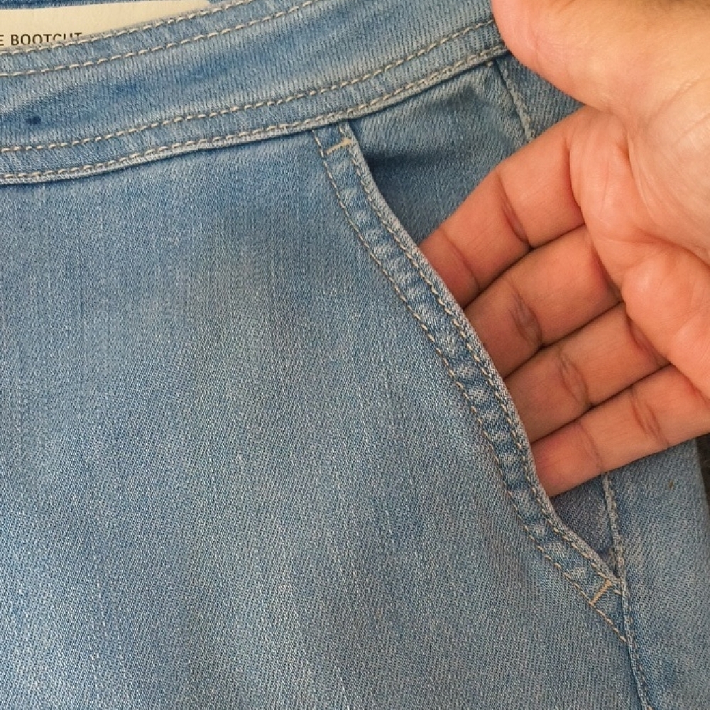 Pilcro and the Letterpress By Anthropologie High Rise Bootcut Jeans Size 29 - Picture 5 of 10